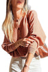 Relaxed Ribbed Knit Button Front Collared Cardigan