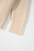 Relaxed Ribbed Knit Drawstring Pullover Hooded Sweater