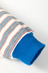Relaxed Striped Button Front Drop Shoulder Collared Shirt