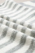 Relaxed Striped Crew Neck Drop Shoulder Knit Sweater