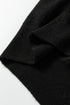 Relaxed V Neck Contrast Trim Pullover Sweater