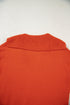 Relaxed V Neck Drop Shoulder Knit Hoodie