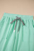 Relaxed V Neck Tee And Drawstring Pant Set