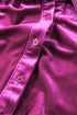 Relaxed Velvet Button Front Tiered Babydoll Dress