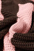 Relaxed Waffle Knit Block Stripe Pullover Sweater