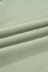 Relaxed Waffle Knit Striped Patch Pocket Pullover Top