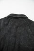 Relaxed Washed Knit Snap Button Collared Pullover