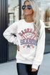 Retro Americana Baseball Season Graphic Pullover Sweatshirt