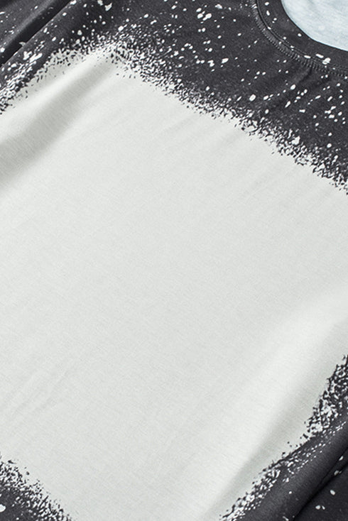 Retro Bleached Leopard Spot Pullover