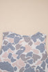 Retro Camouflage Print Oversized Western Tank Top
