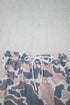 Retro Camouflage Print Trim Skort Two Piece Outfit