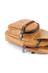 Retro Inspired Multi Compartment Faux Leather Sling Bag