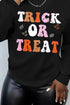 Retro Lettering Graphic Print Crew Neck Sweatshirt