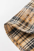 Retro Plaid Long Sleeve Button Down Everyday Casual Shirt