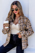 Retro Plaid Long Sleeve Button Down Everyday Casual Shirt