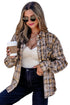 Retro Plaid Long Sleeve Button Down Everyday Casual Shirt