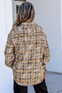 Retro Plaid Long Sleeve Button Down Everyday Casual Shirt