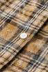 Retro Plaid Long Sleeve Button Down Everyday Casual Shirt