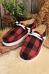 Retro Plaid Print Lace Up Oxford Style Flats