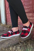 Retro Plaid Print Lace Up Oxford Style Flats