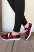 Retro Plaid Print Lace Up Oxford Style Flats