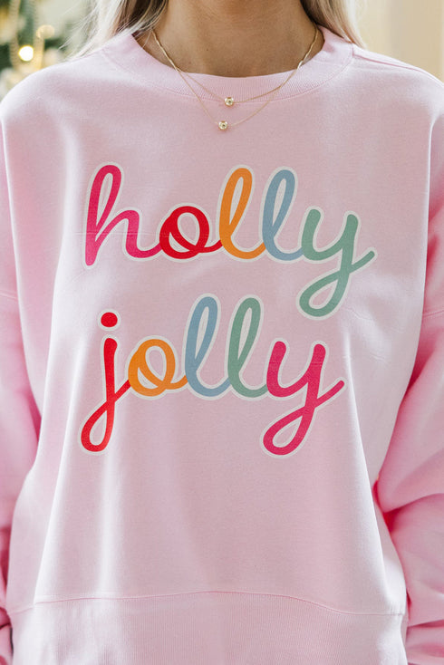 Retro Script Graphic Crewneck Pullover Sweatshirt