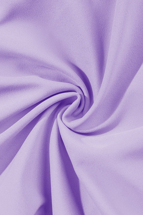 Retro Striped Patchwork High Waisted Spaghetti Strap Bikini Swimsuit Set