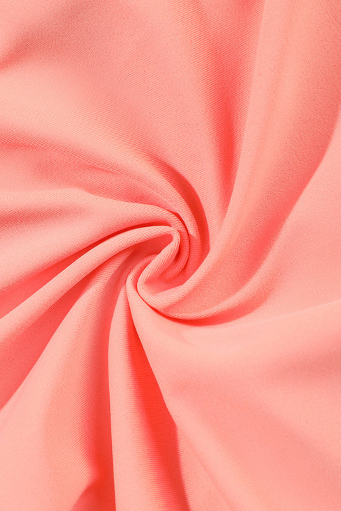 Retro Striped Patchwork High Waisted Spaghetti Strap Bikini Swimsuit Set