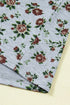 Retro Western Floral Print Patchwork Polo Collar Shirt
