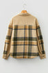 Retro Western Patchwork Corduroy Plaid Shacket