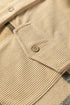 Retro Western Patchwork Corduroy Plaid Shacket