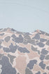Retro Western Style Camouflage Print Tee