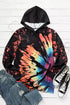 Reverse Tie Dye Rainbow Hoodie