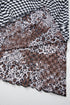 Reversible Leopard Checkered Print Sleeveless Maxi Dress