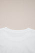 Rhinestone Bow Appliqu? Short Sleeve Jersey Tee