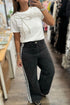 Rhinestone Bow Appliqu? Short Sleeve Jersey Tee