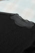 Rhinestone Embellished Sheer Mesh Long Sleeve Slim Top