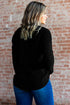 Rhinestone Heart Graphic V Neck Long Sleeve Top