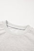 Rhinestone Pearl Embellished Puff Sleeve Top