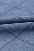 Rhombus Stitched Pattern Button Pocketed Denim Jacket