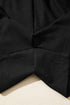 Ribbed Baggy Drop Shoulder Pullover And Short Sets