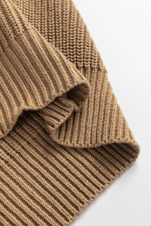 Ribbed Button Front V Neck Sleeveless Sweater Vest