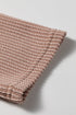 Ribbed Corded Hooded Casual Long Sleeve Pullover Top
