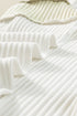 Ribbed Cotton Blend Patchwork Panel Tee