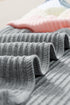 Ribbed Cotton Blend Patchwork Panel Tee