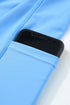 Ribbed Edge Pocketed Lined Active Swim Dress