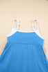 Ribbed Edge Pocketed Lined Active Swim Dress