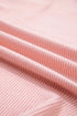 Ribbed Exposed Seam Chest Pocket Corded Long Sleeve Top