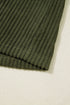Ribbed Fleece Plaid Patchwork Corduroy Button Up Jacket