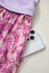 Ribbed Floral Contrast Patchwork V Neck Tank Maxi Dress